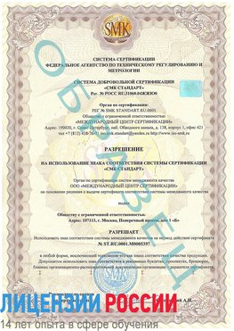 Образец разрешение Щербинка Сертификат ISO/TS 16949